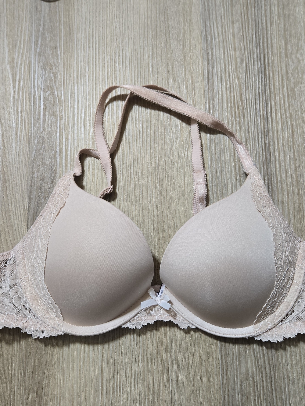 Victoria's Secret Dream Angels Push Up Bra 34b Lace-Trim Bra